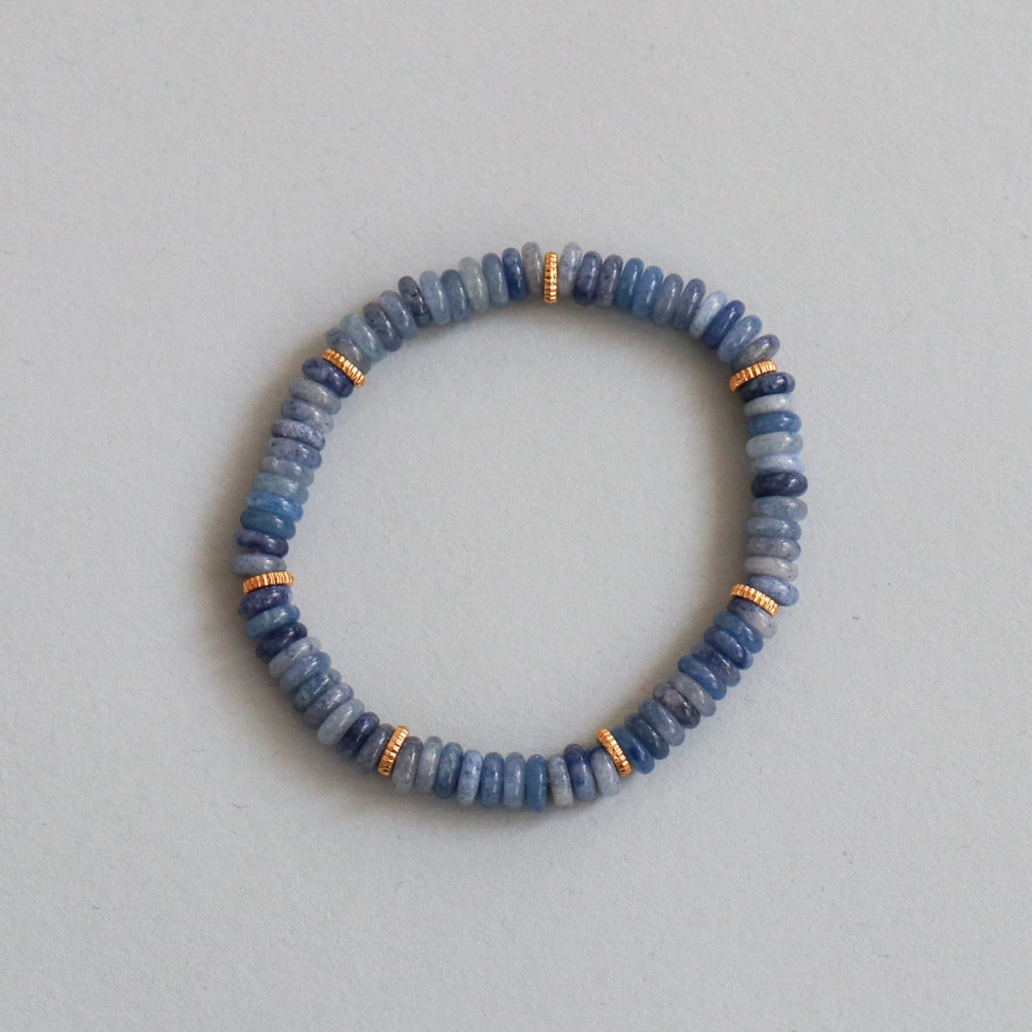 Amazonite / Blue Lace Agate Bracelet