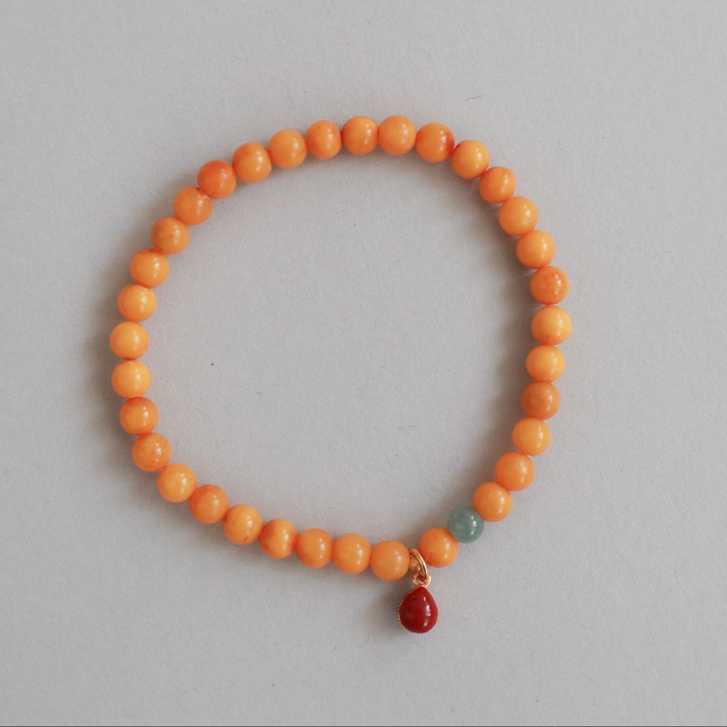 Amber & Jade Bracelet