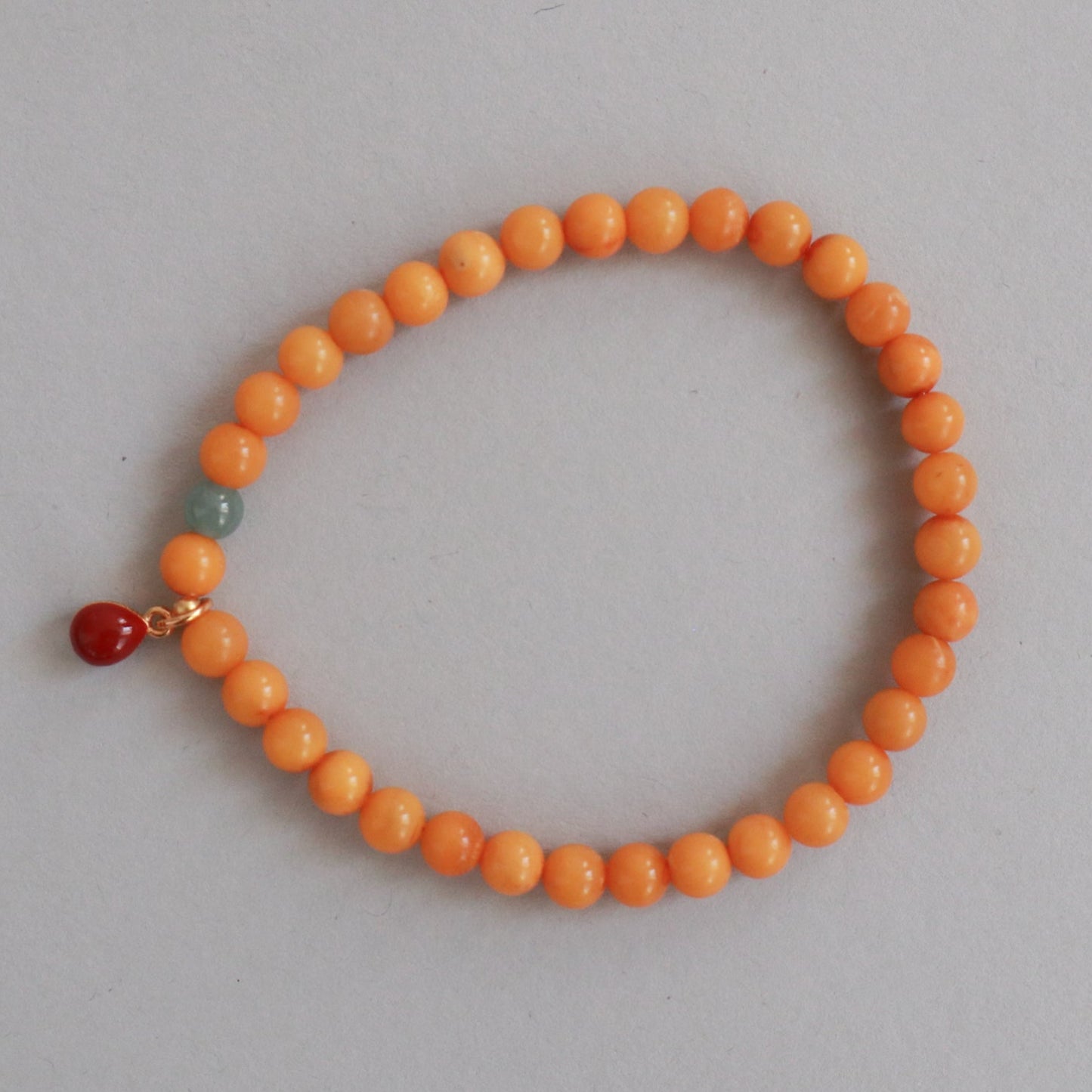 Amber & Jade Bracelet