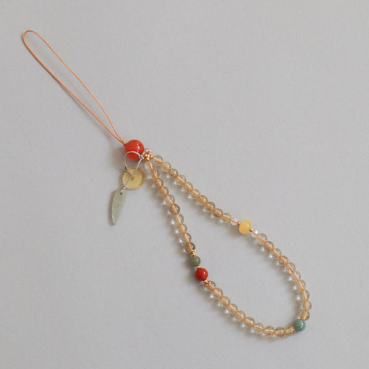 Golden Rutilated Quartz Strap