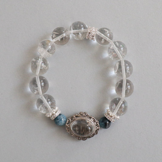 White Azeztulite Bracelet