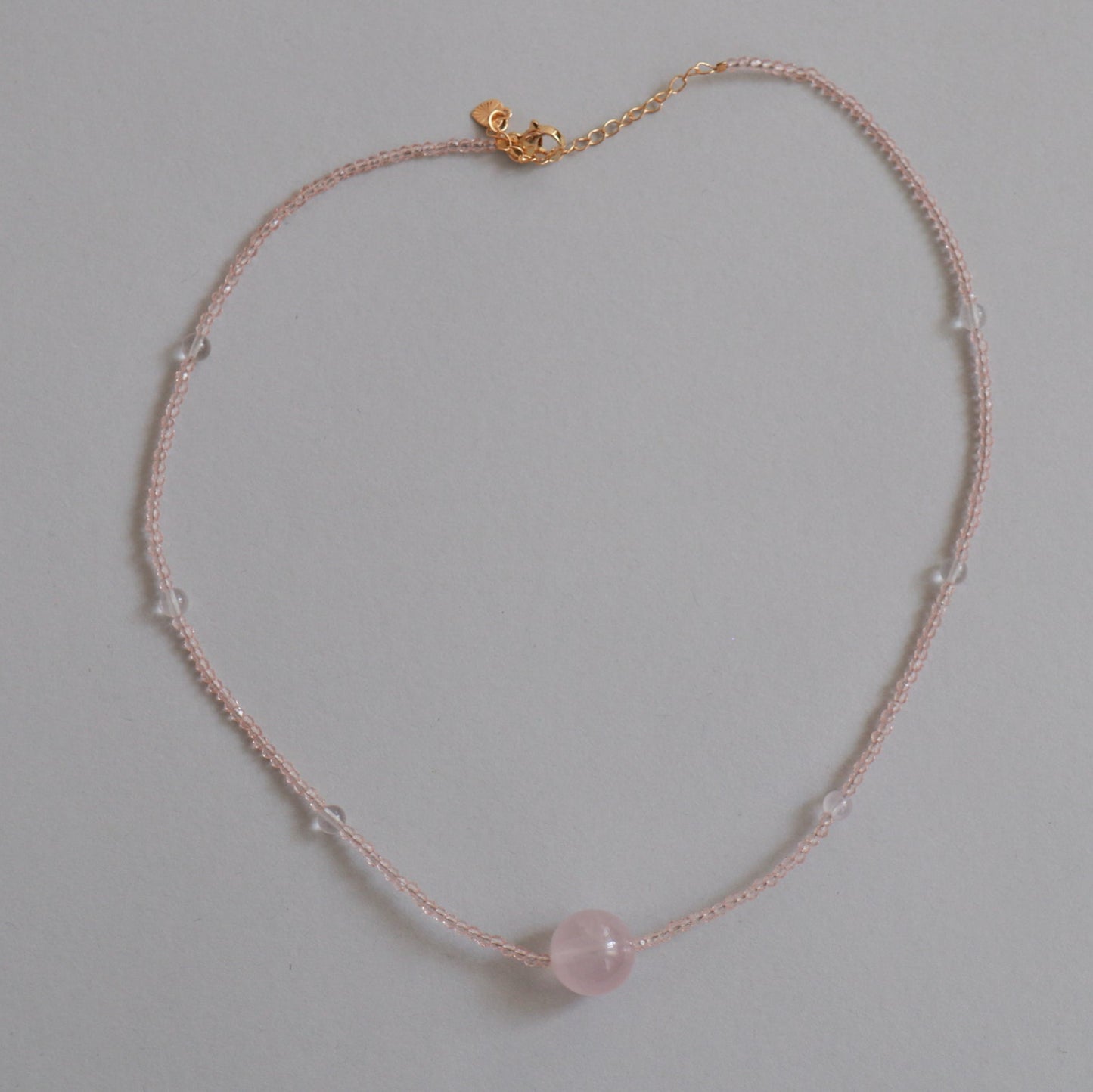 Madagascar Rose Quartz Necklace