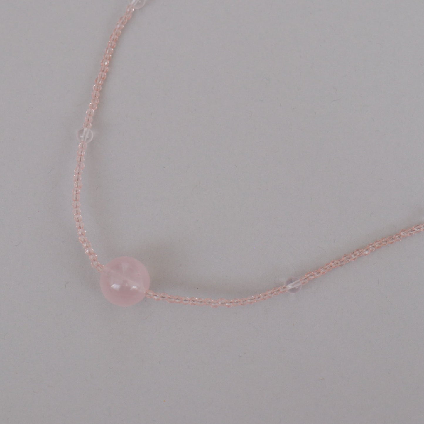 Madagascar Rose Quartz Necklace