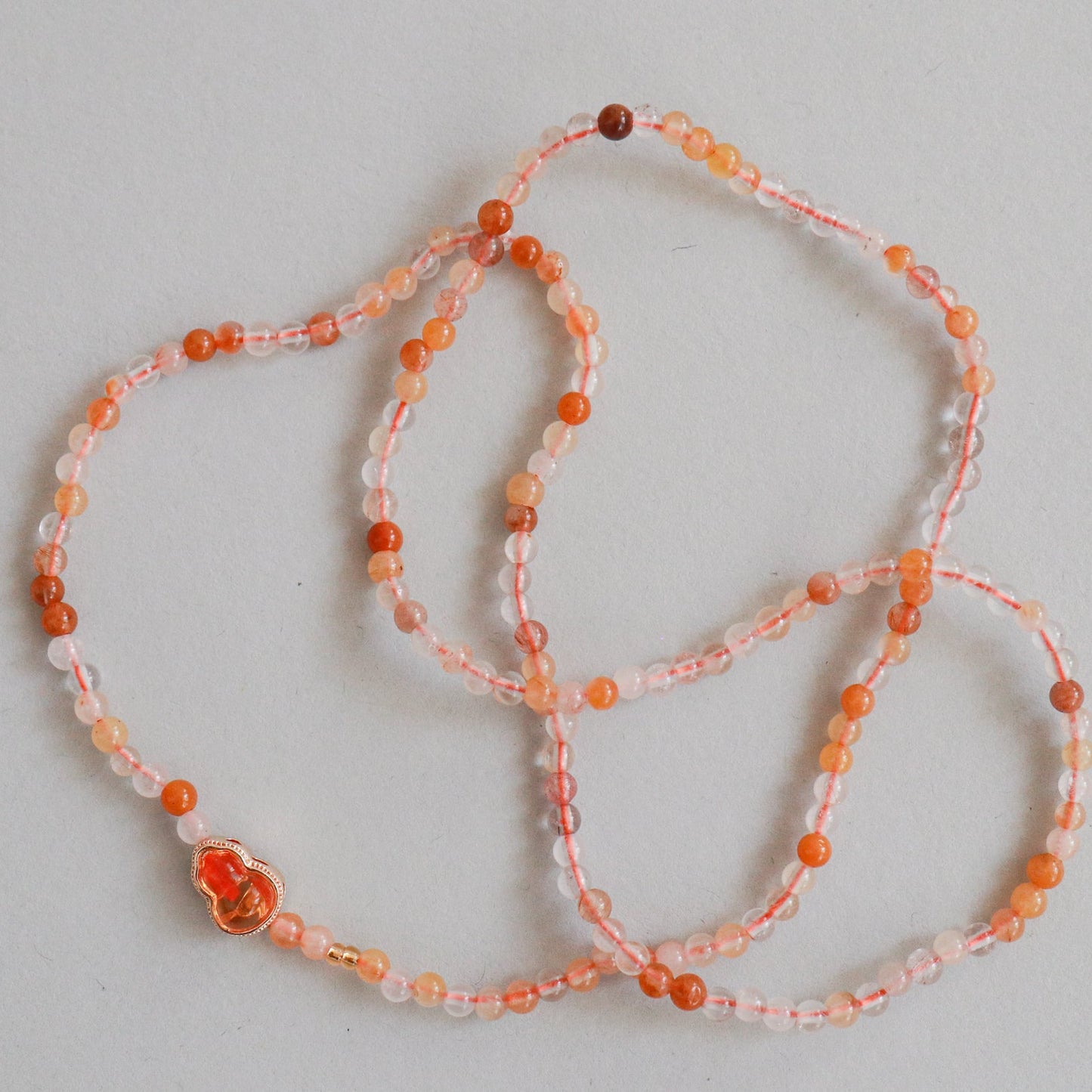 Yellow Rutilated Quartz Wrap Bracelet